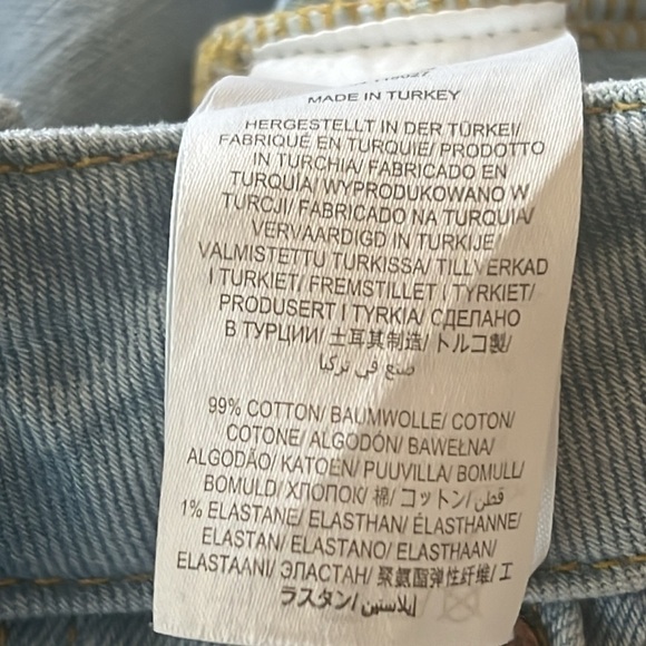 Boden Girlfriend exposed button fly cropJeans Size 6 - Picture 5 of 5